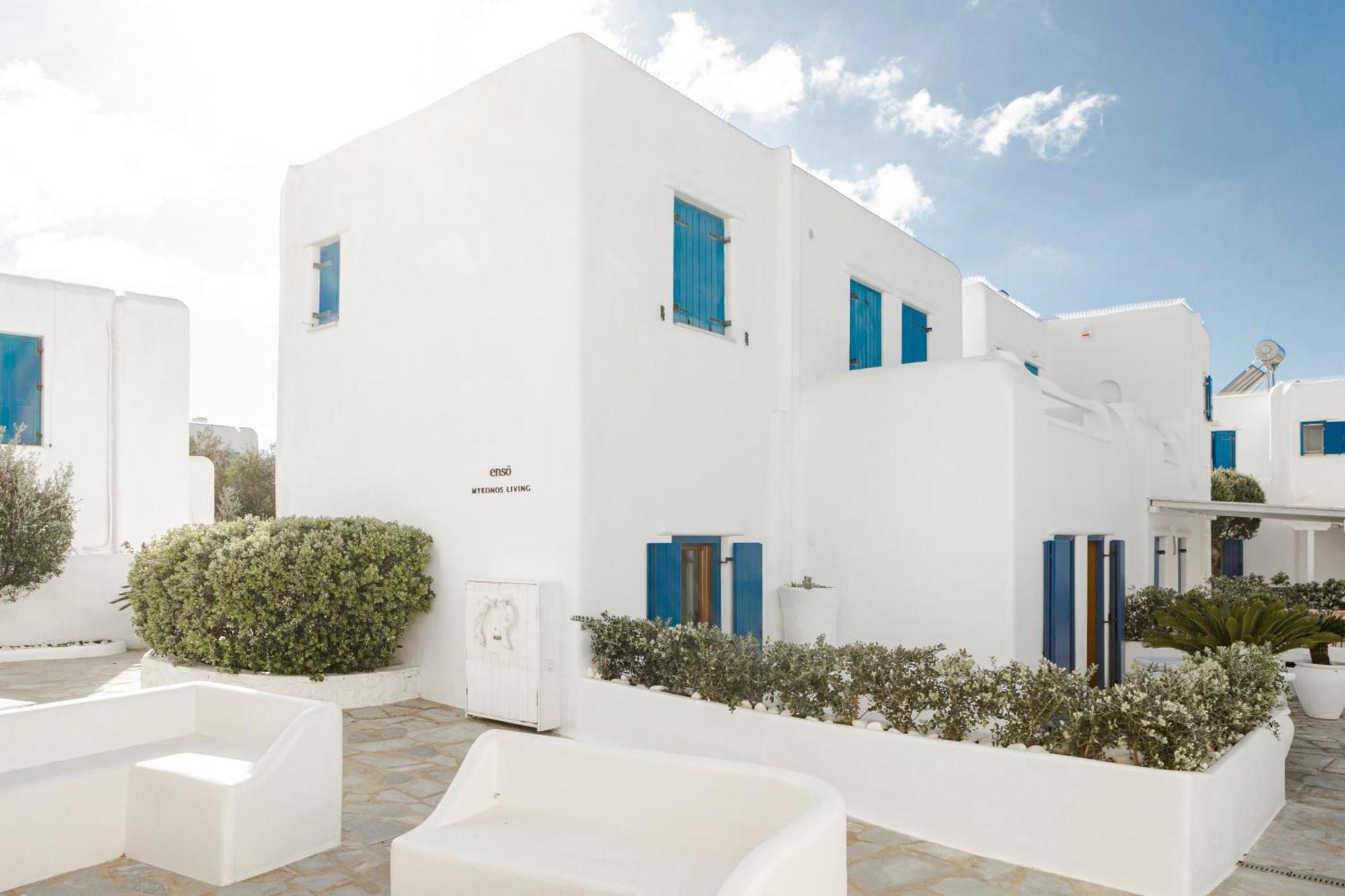 Enso Mykonos Living Apartment Mykonos Town Luaran gambar