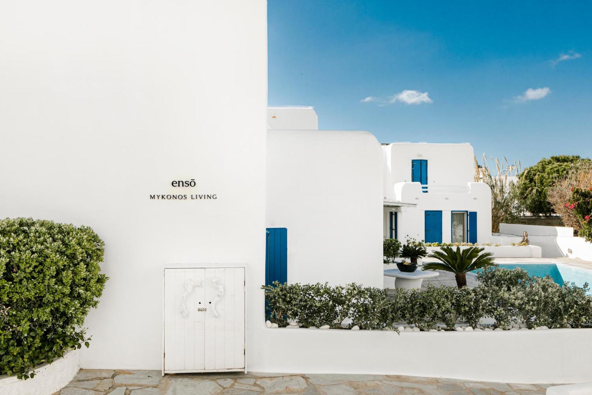 Enso Mykonos Living Apartment Mykonos Town Luaran gambar