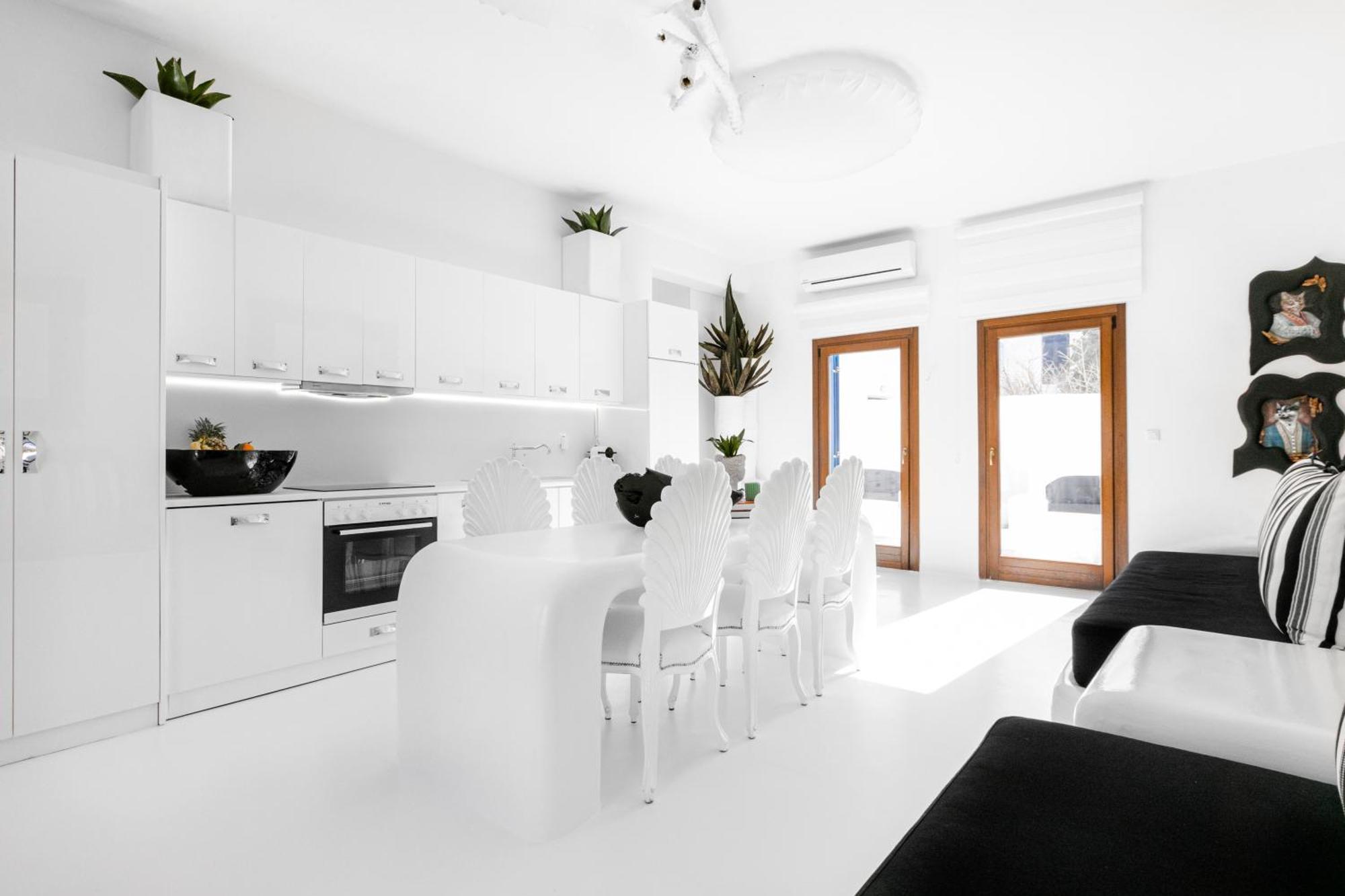 Enso Mykonos Living Apartment Mykonos Town Luaran gambar