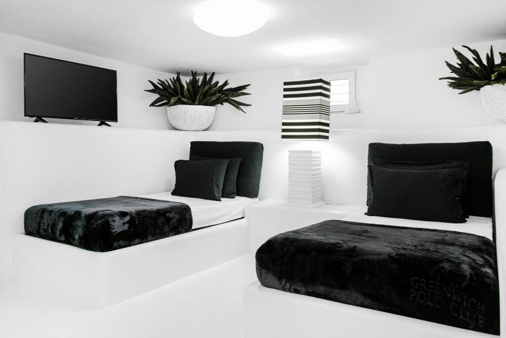 Enso Mykonos Living Apartment Mykonos Town Luaran gambar