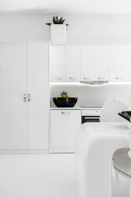 Enso Mykonos Living Apartment Mykonos Town Luaran gambar
