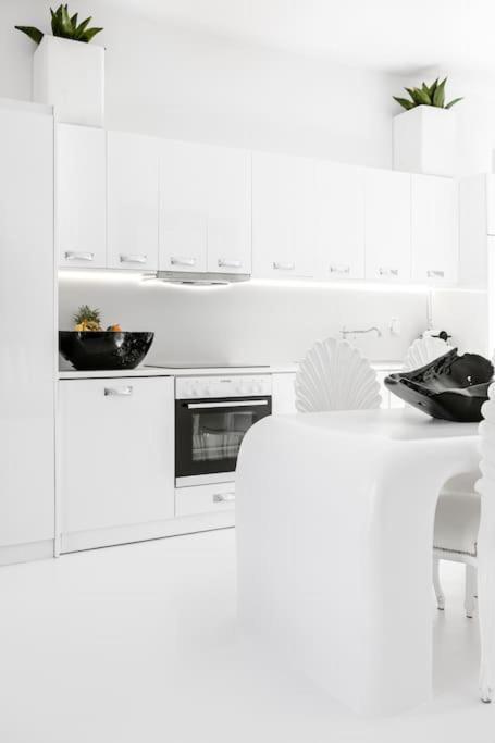 Enso Mykonos Living Apartment Mykonos Town Luaran gambar